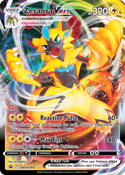 Zeraora VMAX SWSH264 — SWSH Black Star Promos