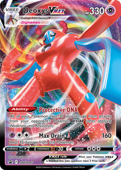 Deoxys VMAX SWSH267 — SWSH Black Star Promos