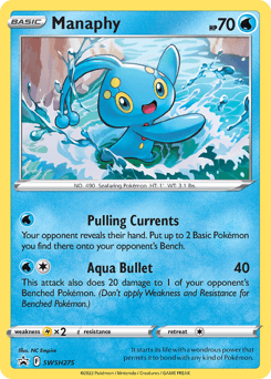 Manaphy SWSH275 — SWSH Black Star Promos