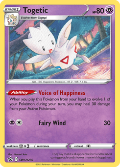 Togetic SWSH276 — SWSH Black Star Promos