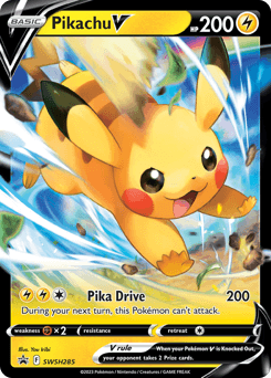 Pikachu V SWSH285 — SWSH Black Star Promos