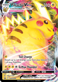 Pikachu VMAX SWSH286 — SWSH Black Star Promos