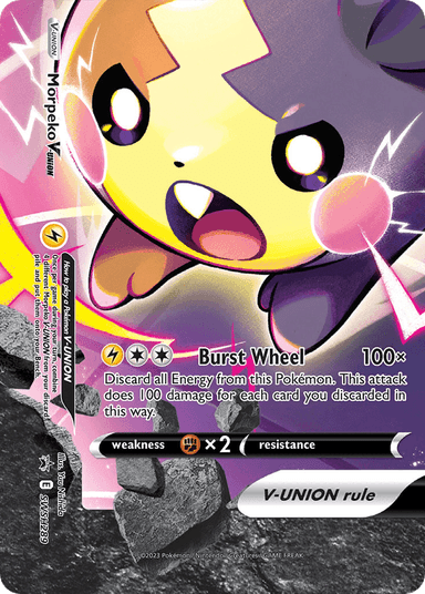 Carta Morpeko V-UNION SWSH289/307 do set SWSH Black Star Promos — Pokémon TCG | Bynx