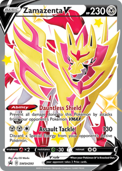 Zamazenta V SWSH293 — SWSH Black Star Promos