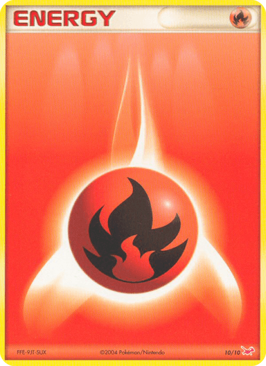 Carta Fire Energy 10/10 do set EX Trainer Kit Latias — Pokémon TCG | Bynx