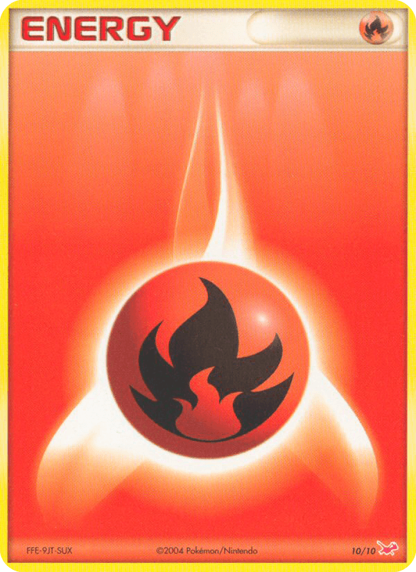 Carta Fire Energy 10/10 do set EX Trainer Kit Latias — Pokémon TCG | Bynx