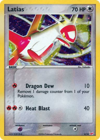 Carta Latias 4/10 do set EX Trainer Kit Latias — Pokémon TCG | Bynx