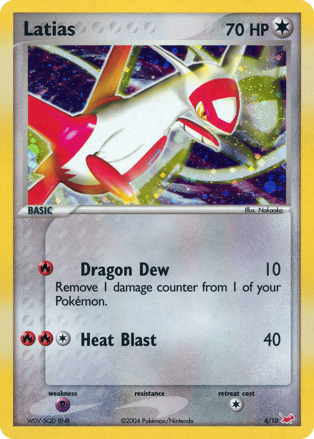 Carta Latias 4/10 do set EX Trainer Kit Latias — Pokémon TCG | Bynx