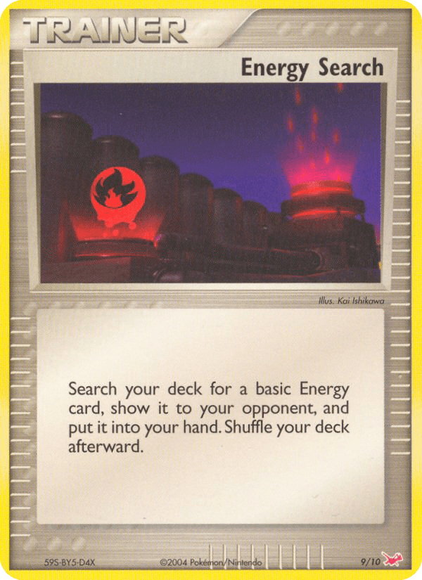 Carta Energy Search 9/10 do set EX Trainer Kit Latias — Pokémon TCG | Bynx