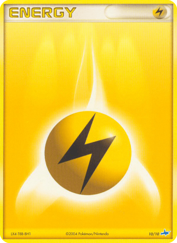 Carta Lightning Energy 10/10 do set EX Trainer Kit Latios — Pokémon TCG | Bynx