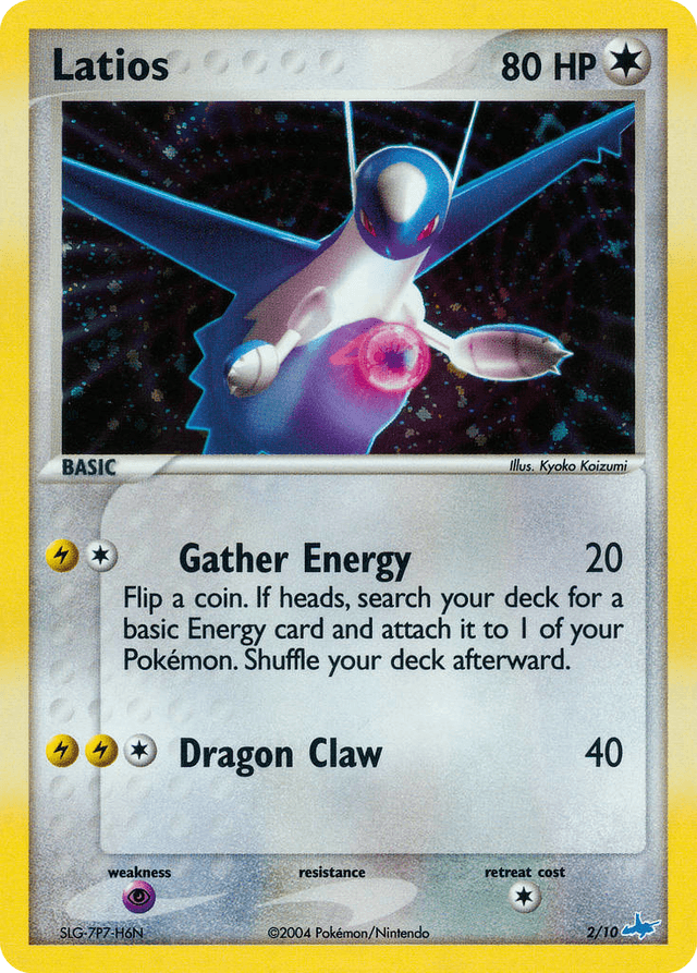 Carta Latios 2/10 do set EX Trainer Kit Latios — Pokémon TCG | Bynx