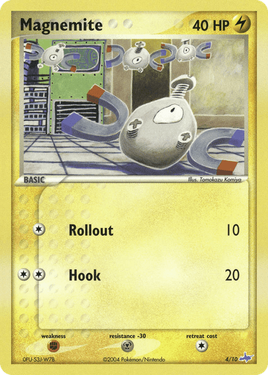 Carta Magnemite 4/10 do set EX Trainer Kit Latios — Pokémon TCG | Bynx
