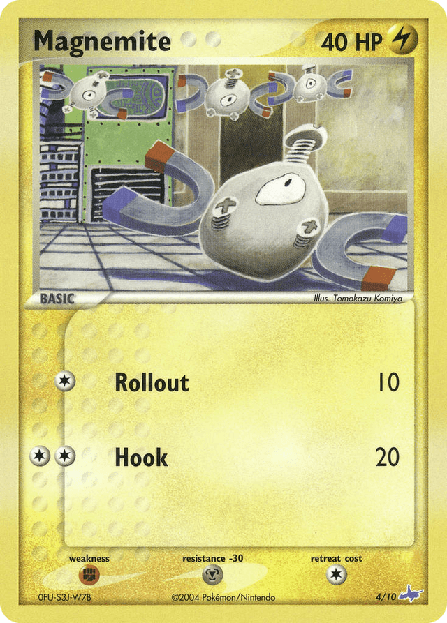 Carta Magnemite 4/10 do set EX Trainer Kit Latios — Pokémon TCG | Bynx