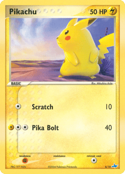 Pikachu 6 — EX Trainer Kit Latios