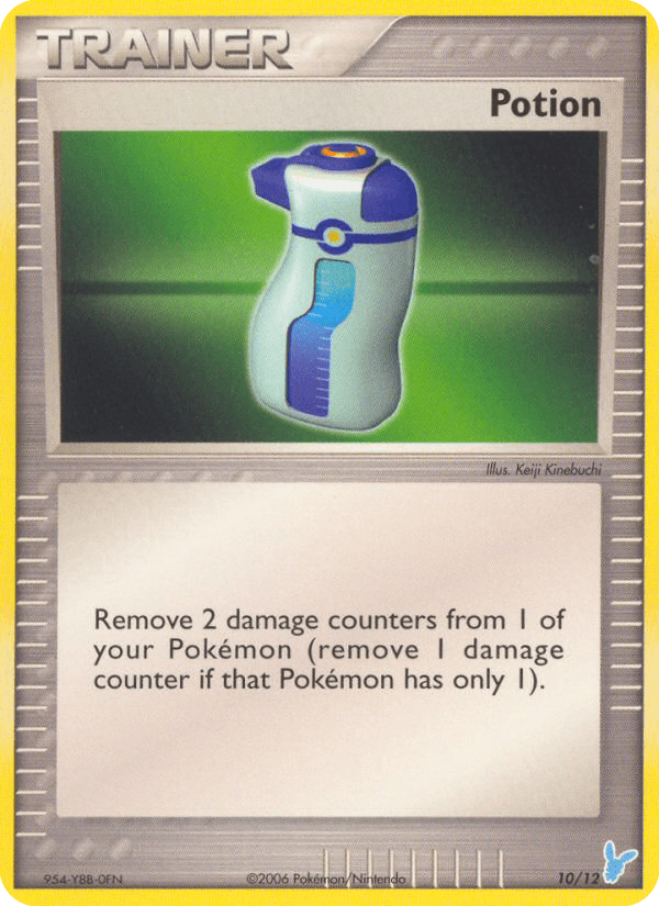 Carta Potion 10/12 do set EX Trainer Kit 2 Minun — Pokémon TCG | Bynx