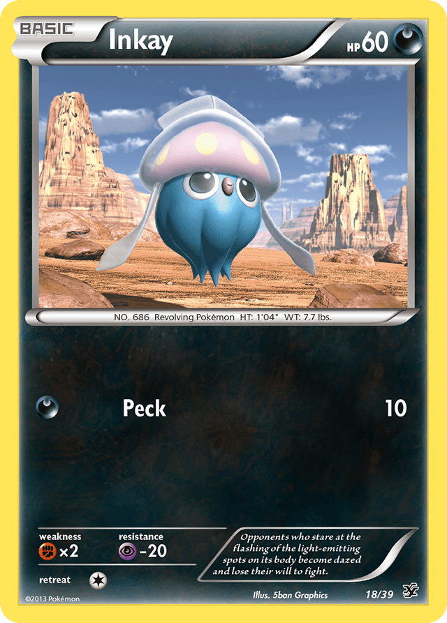 Carta Inkay 18/39 do set Kalos Starter Set — Pokémon TCG | Bynx