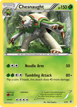 Chesnaught 5 — Kalos Starter Set