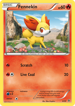 Fennekin 8 — Kalos Starter Set