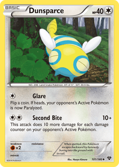 Dunsparce 101/146 — XY