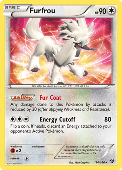 Furfrou 114/146 — XY