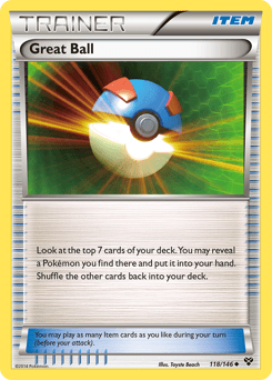 Great Ball 118/146 — XY