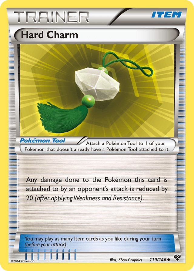 Carta Hard Charm 119/146 do set XY — Pokémon TCG | Bynx