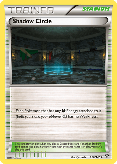 Carta Shadow Circle 126/146 do set XY — Pokémon TCG | Bynx