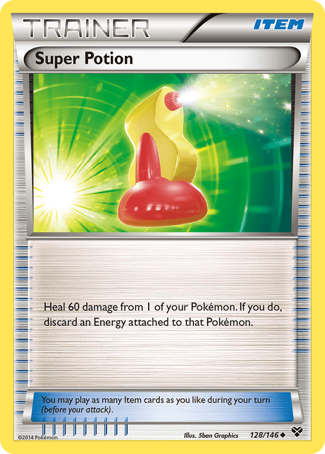 Carta Super Potion 128/146 do set XY — Pokémon TCG | Bynx