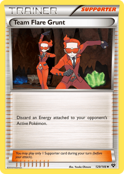Team Flare Grunt 129/146 — XY