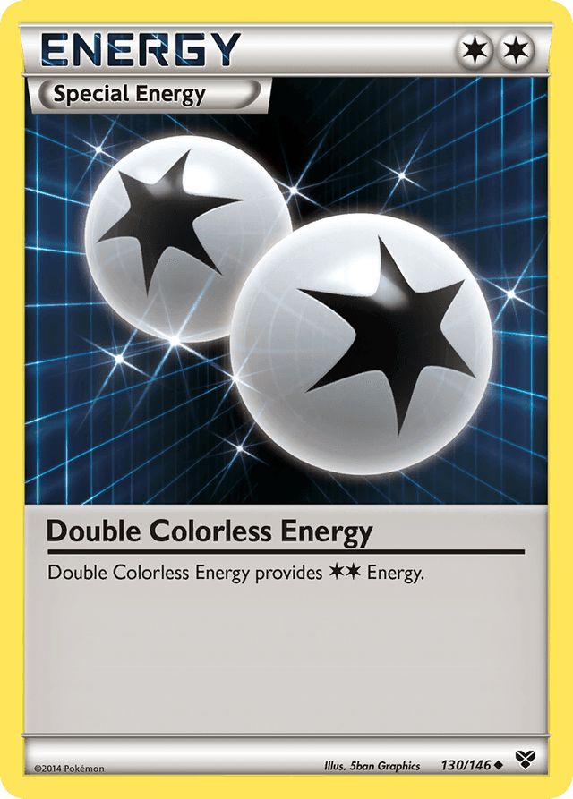 Carta Double Colorless Energy 130/146 do set XY — Pokémon TCG | Bynx