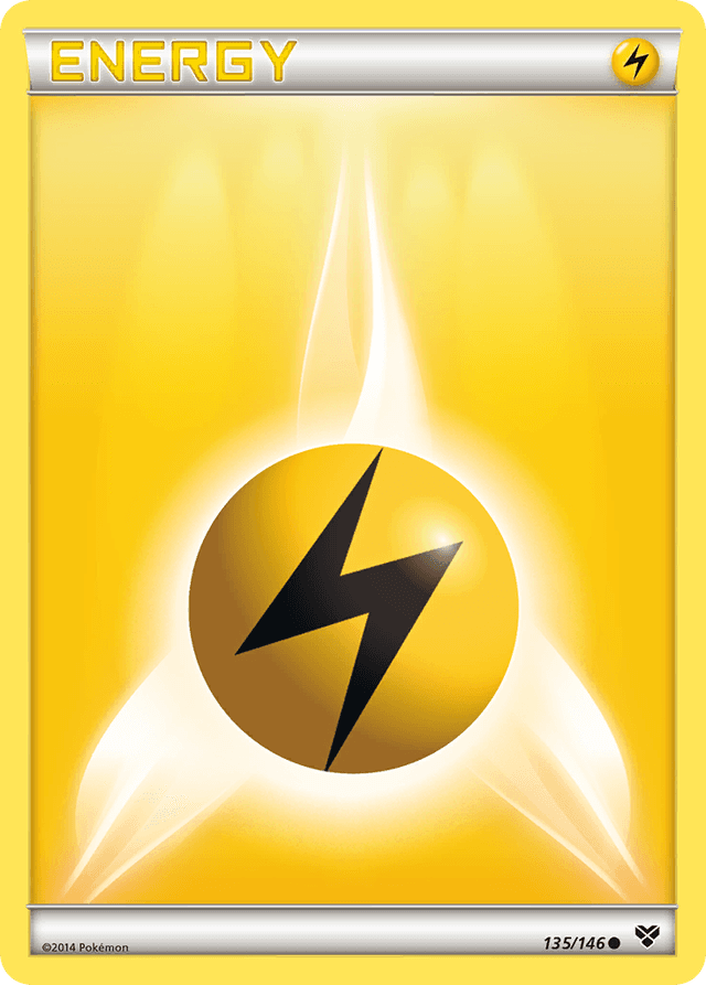 Carta Lightning Energy 135/146 do set XY — Pokémon TCG | Bynx