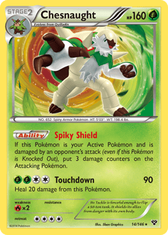 Chesnaught 14/146 — XY
