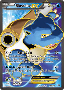 Blastoise-EX 142/146 — XY