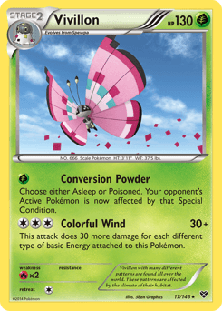 Vivillon 17/146 — XY