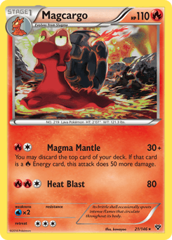 Magcargo 21/146 — XY