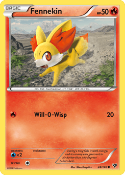 Fennekin 24/146 — XY