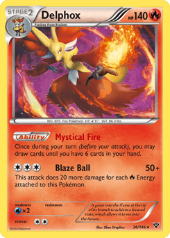 Delphox 26/146 — XY