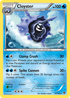 Cloyster 32 — XY