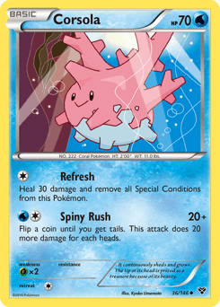 Corsola 36 — XY