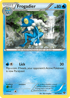 Frogadier 40/146 — XY