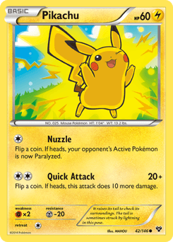 Pikachu 42 — XY
