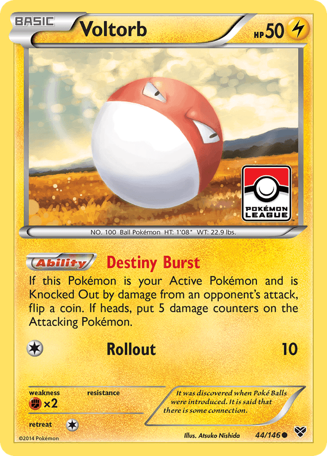 Carta Voltorb 44/146 do set XY — Pokémon TCG | Bynx