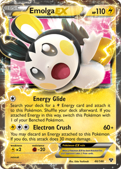 Emolga-EX 46 — XY