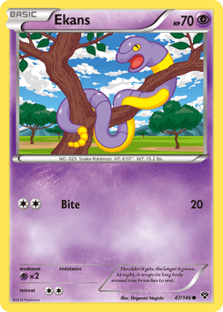 Ekans 47/146 — XY