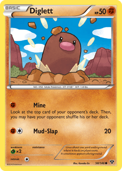 Diglett 58/146 — XY