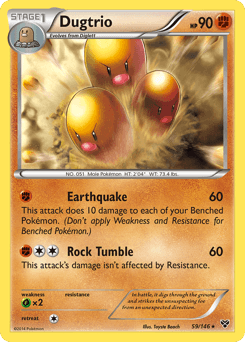 Dugtrio 59 — XY