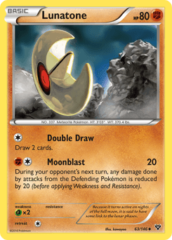 Lunatone 63 — XY