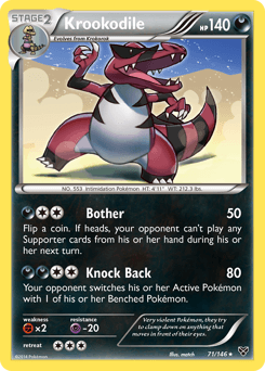 Krookodile 71 — XY