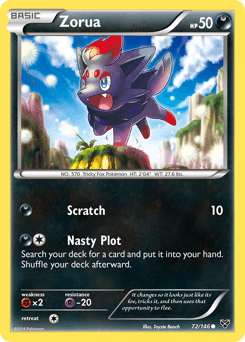 Zorua 72 — XY