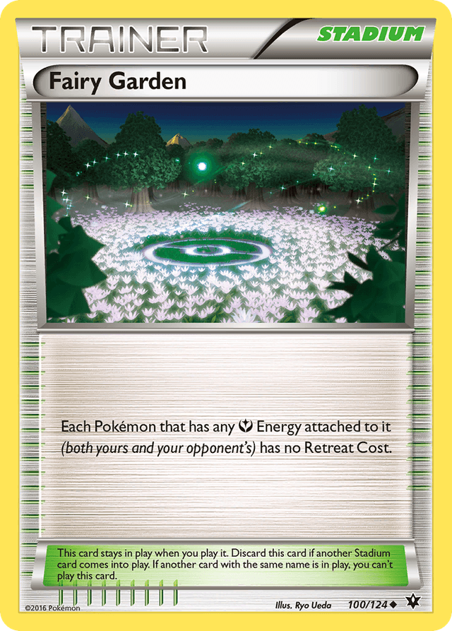 Carta Fairy Garden 100/124 do set Fates Collide — Pokémon TCG | Bynx